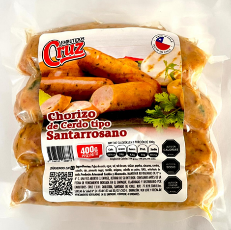 Chorizo Santarrosano 400g