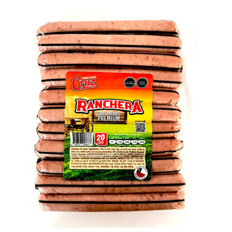 Salchichas Ranchera 20 unds