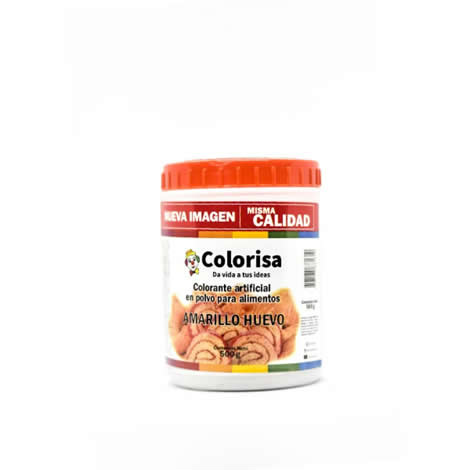 Colorante Amarillo Huevo 500 Grs.