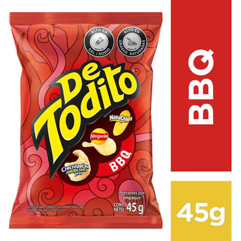 Detodito BBQ 45 Grs.