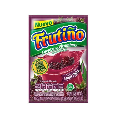 Frutiño Mora Dulce 10 Grs.