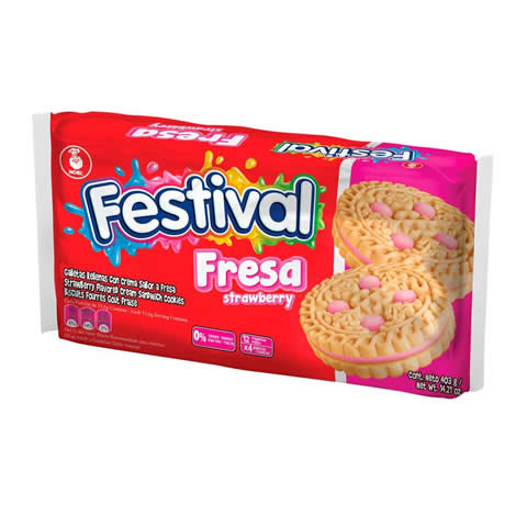 Galleta Festival Fresa