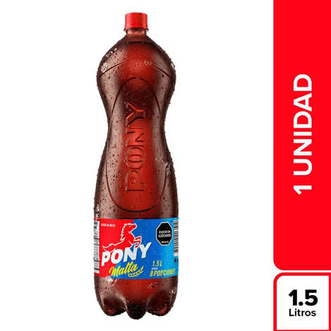 Pony Malta 1.5 Lts * 6 Unds